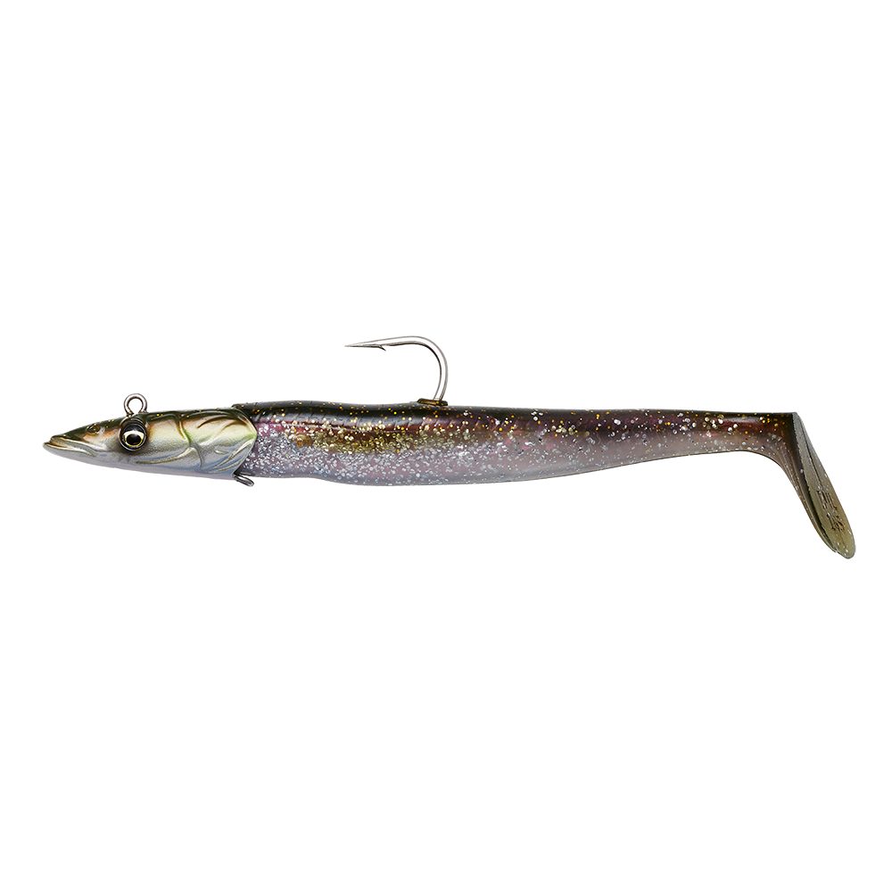 Kunstköder Sandeel V2 2+1 12cm 22g - 18cm 86g Sandaal Gummifisch Meeresköder