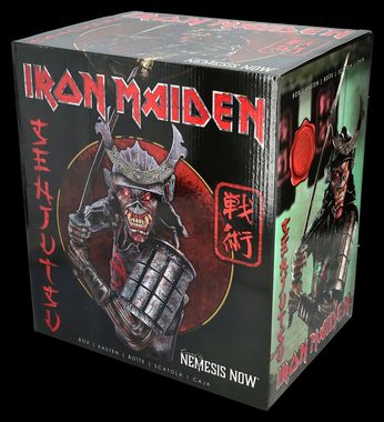 Figuren Shop GmbH Dekofigur Büste Iron Maiden - Senjutsu Box - Band Merchandise Samurai Dekofigur