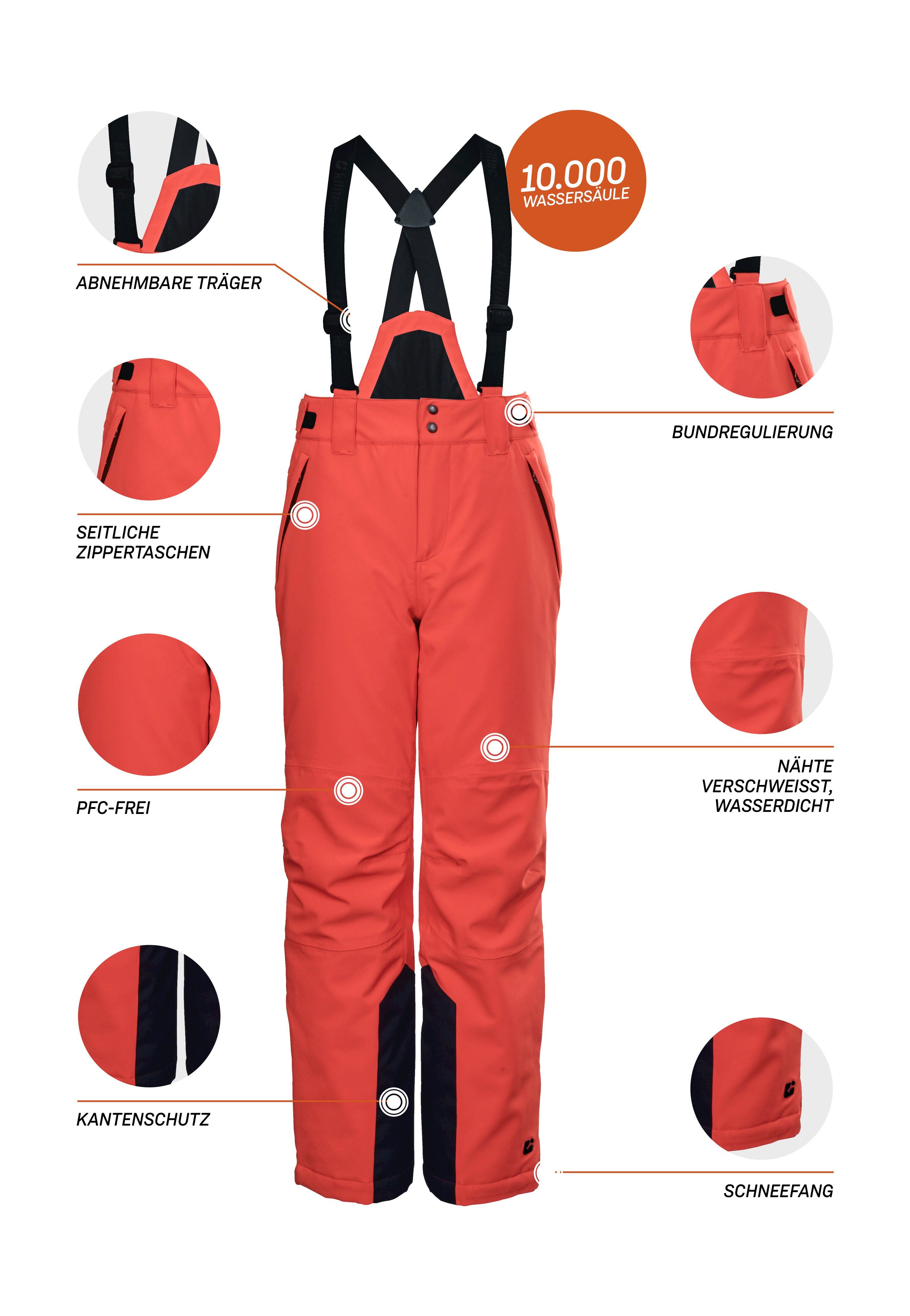 orange Skihose PNTS Killtec KSW SKI 79 BYS