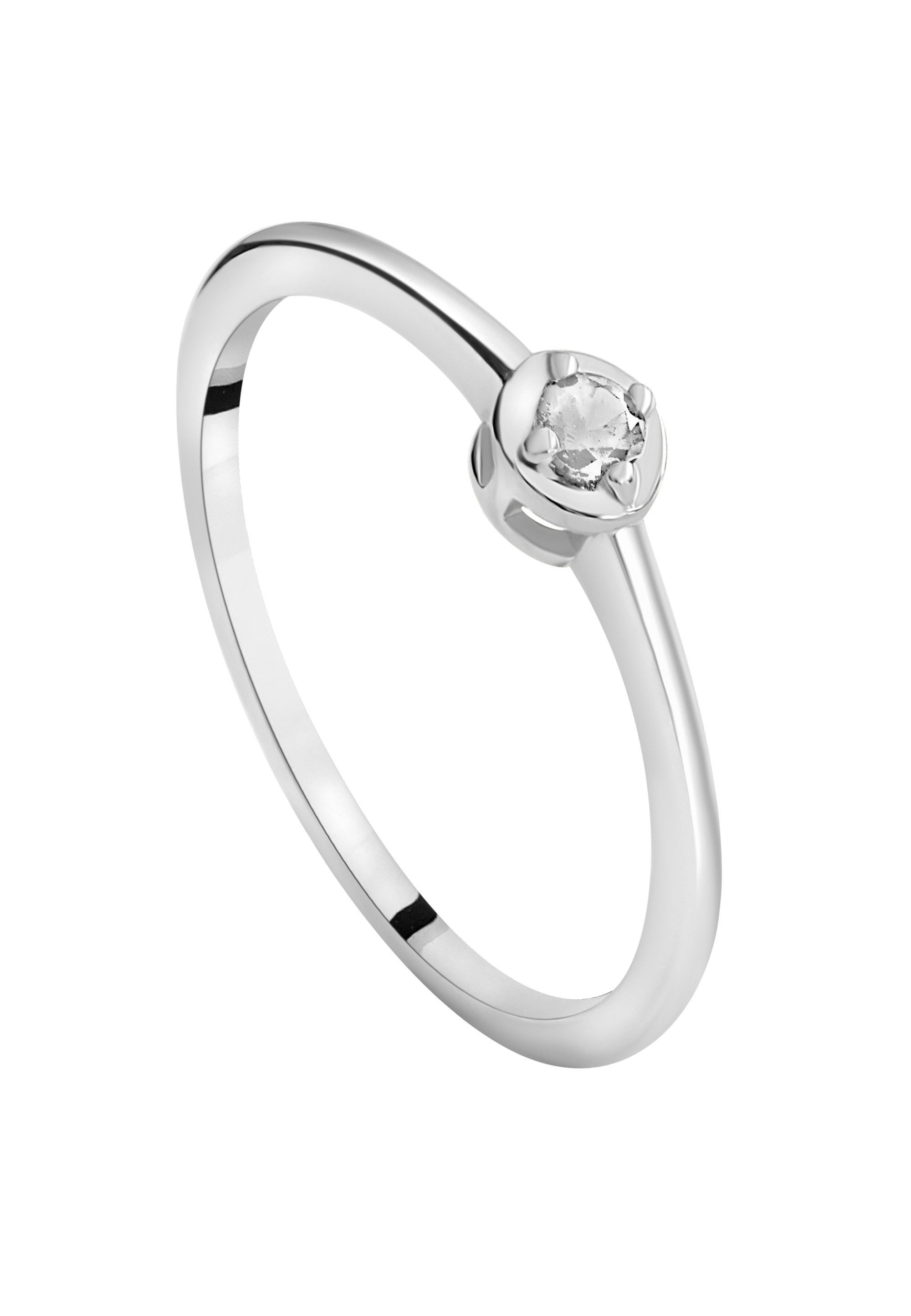 NANA KAY Fingerring Delicate Touch, mit farblosem Stein