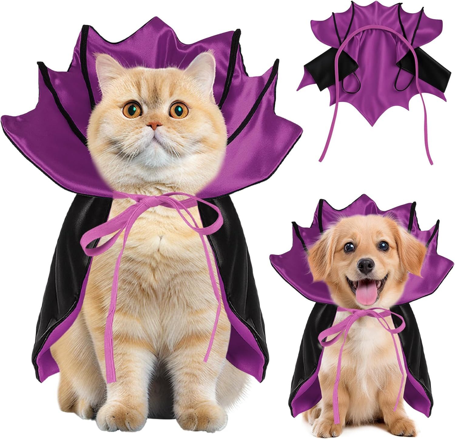 Coonoor Hundekostüm Katzenkostüm Halloween Haustierkostüme, Halloween-Kostüm für Hunde