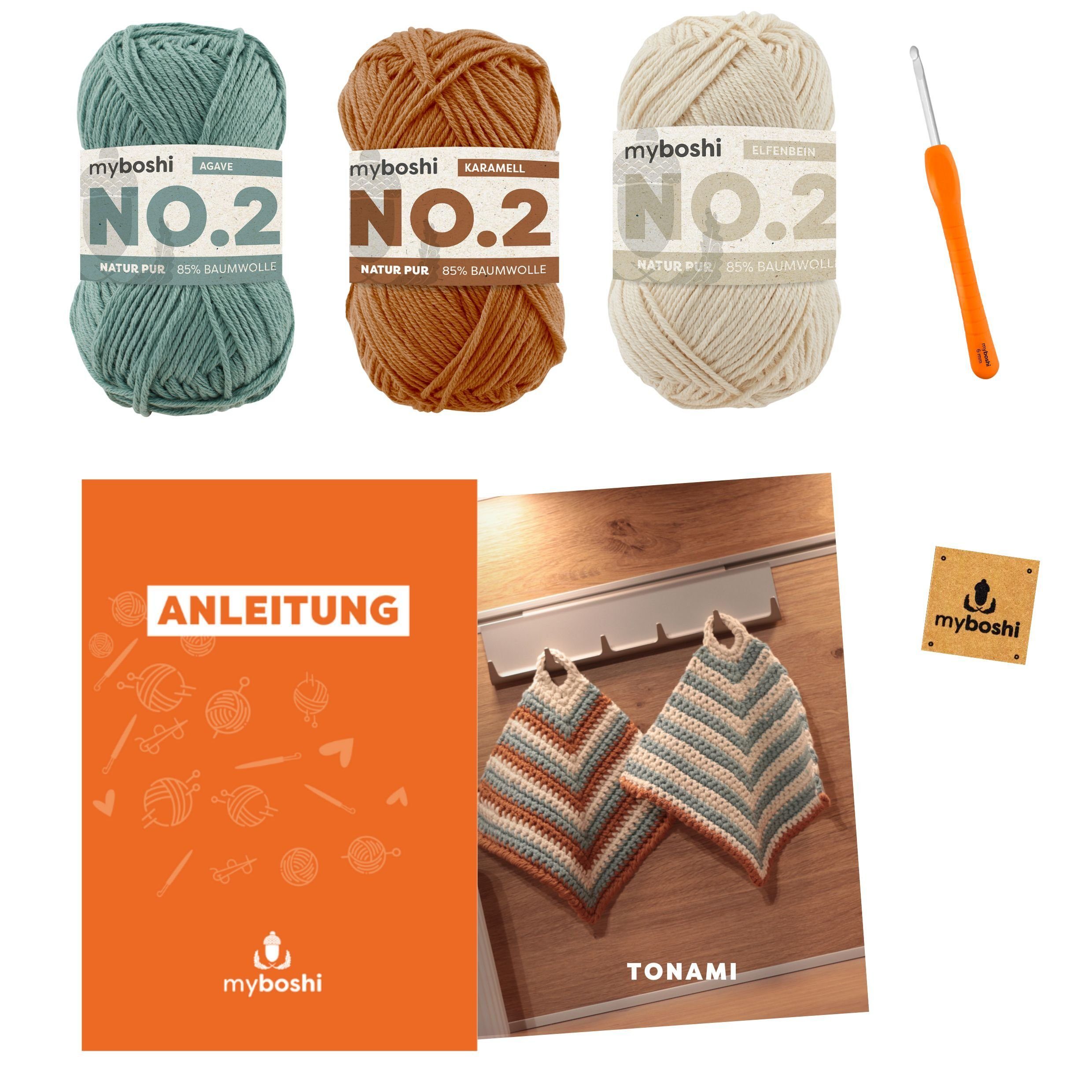 myboshi Kreativset Häkelset Topflappen Tonami No.2 günstig online kaufen