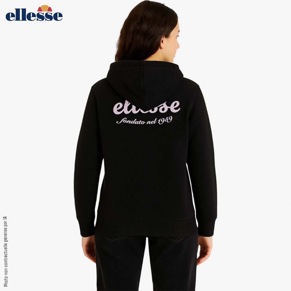 Ellesse Hoodie ELLESSE Damen Hoodie Sweatshirt Kapuze schwarz 38 40 42 44 günstig online kaufen