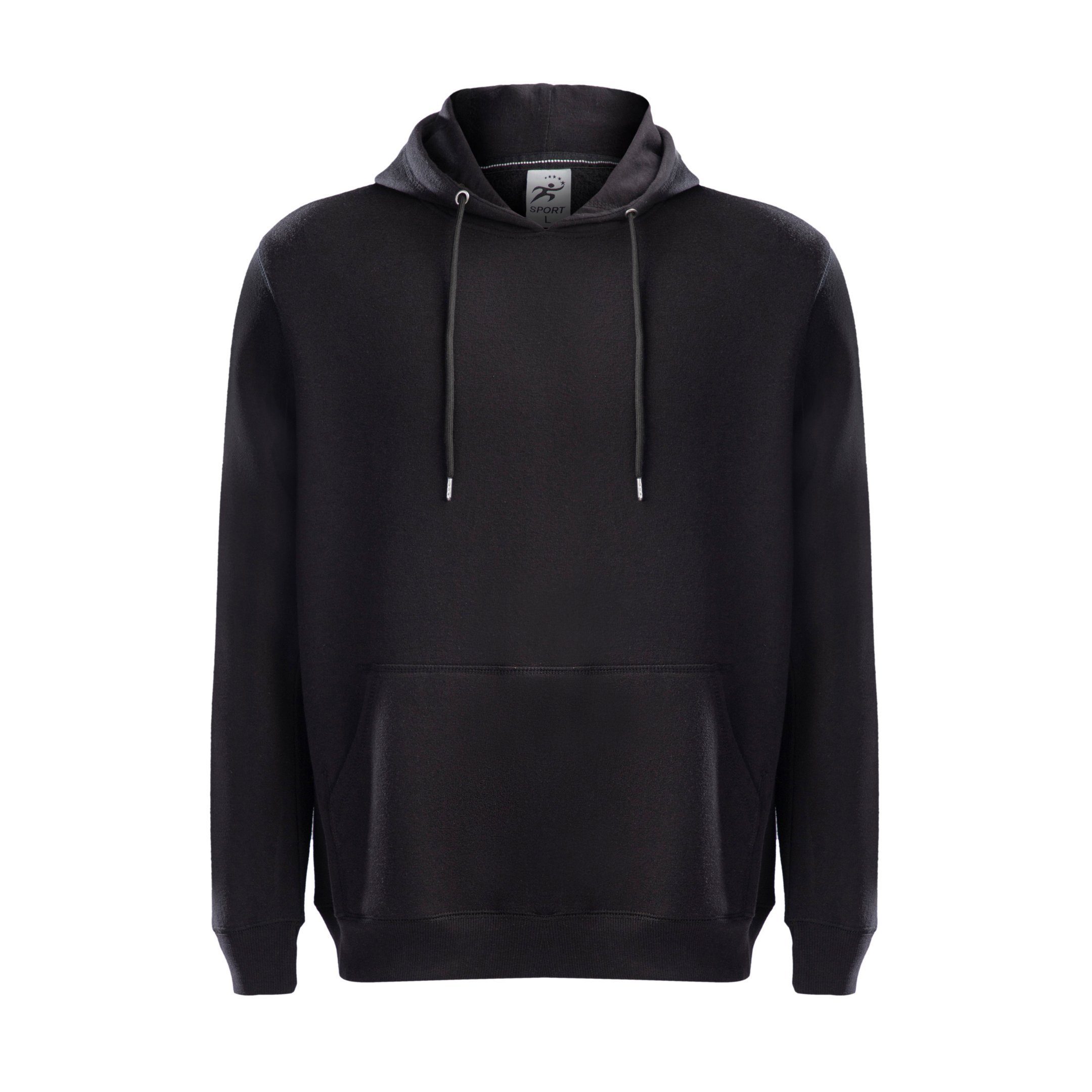 Kapuzensweatshirt Kapuzen Sweatshirt, Basic Kapuzen Pullover aus Baumwolle und Polyester, Ideal für Arbeit, Freizeit, Schule oder als Trainingskleidung