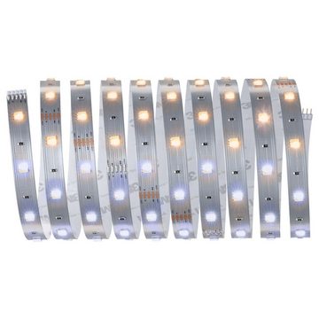 Paulmann LED Stripe LED Strip MaxLED Starterset in Silber 11W 810lm 2700-6500K 3000mm, 1-flammig, LED Streifen