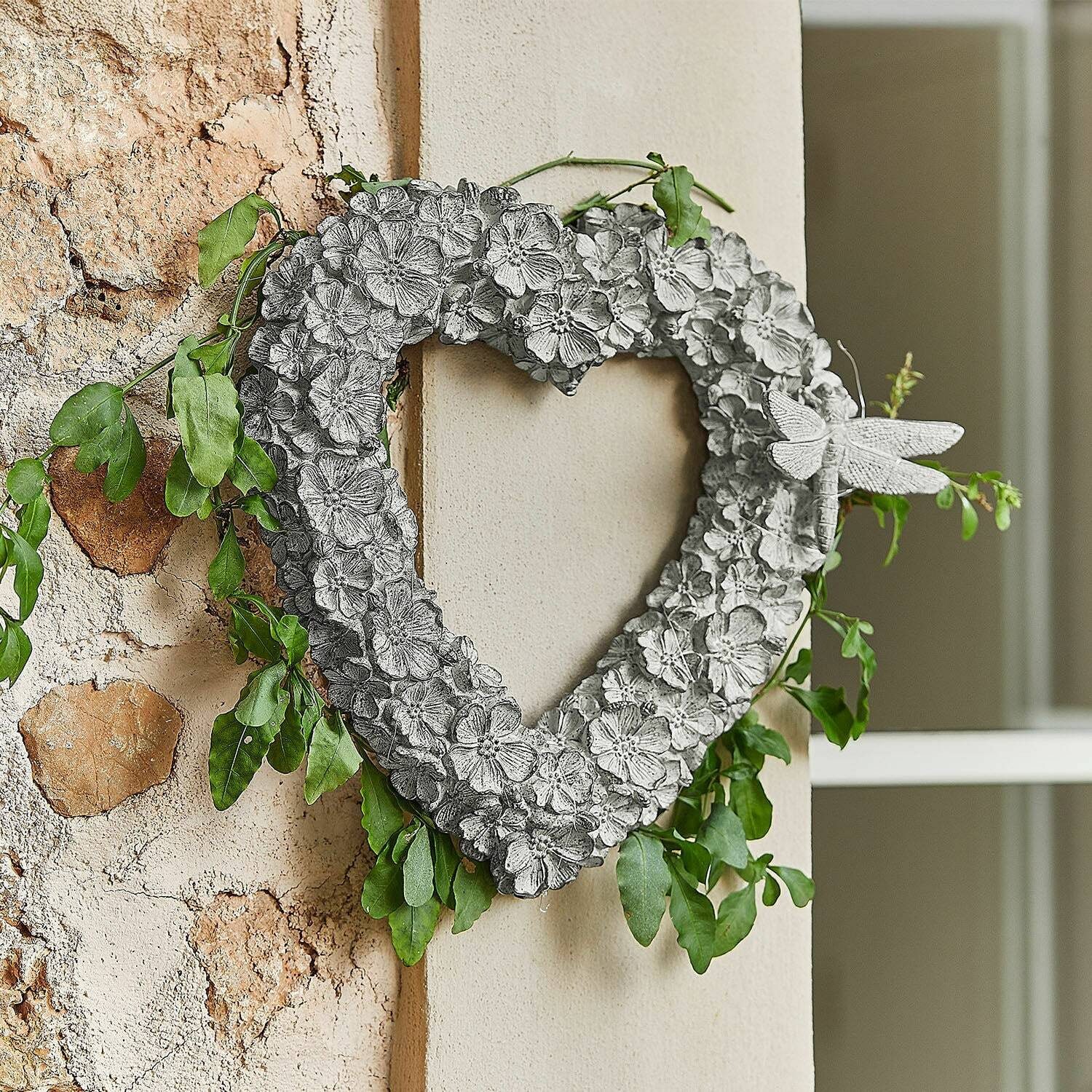 Mirabeau Dekokranz Kranz Corvelique antikgrau