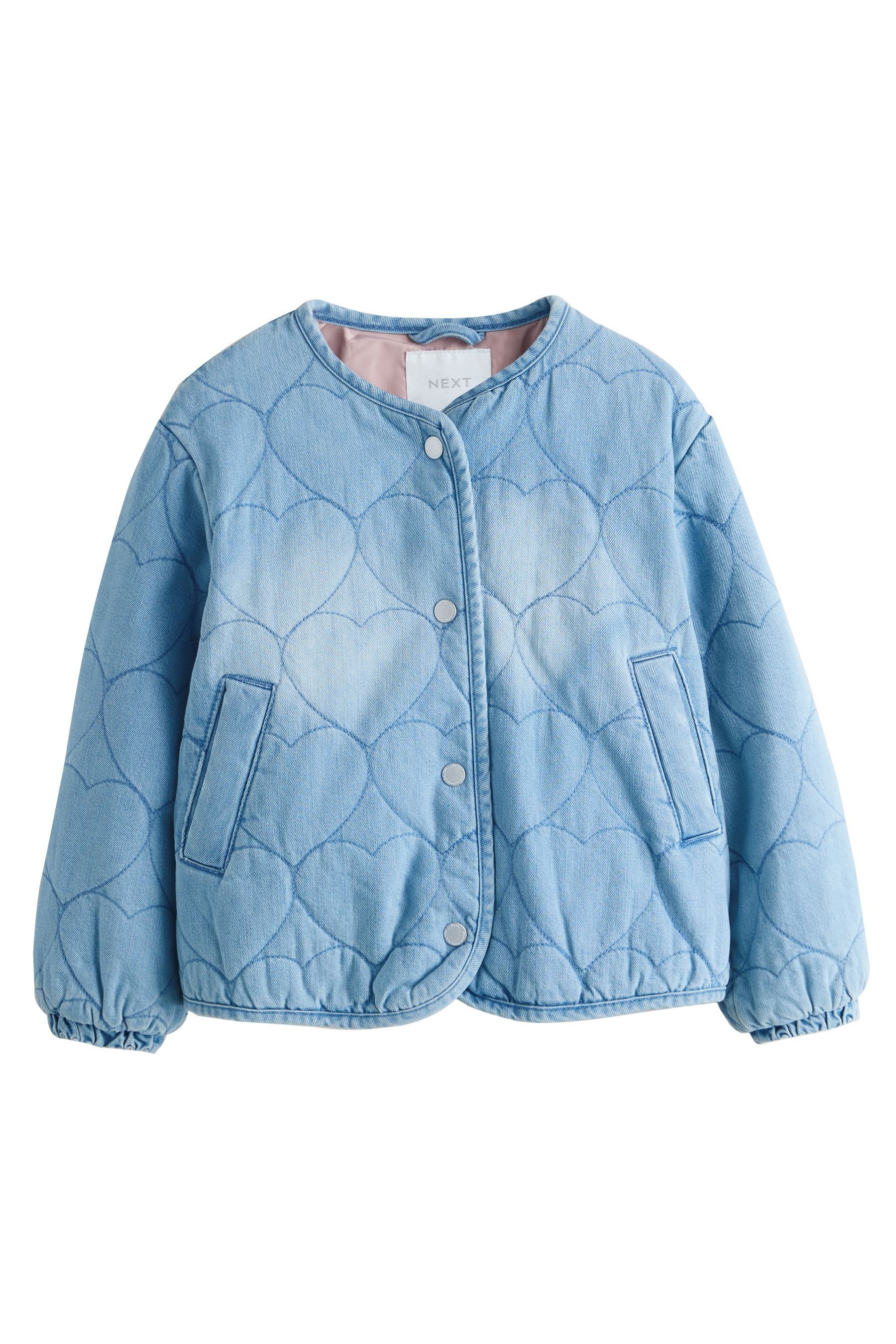 Next Steppjacke Steppjacke mit Punkten (1-St)