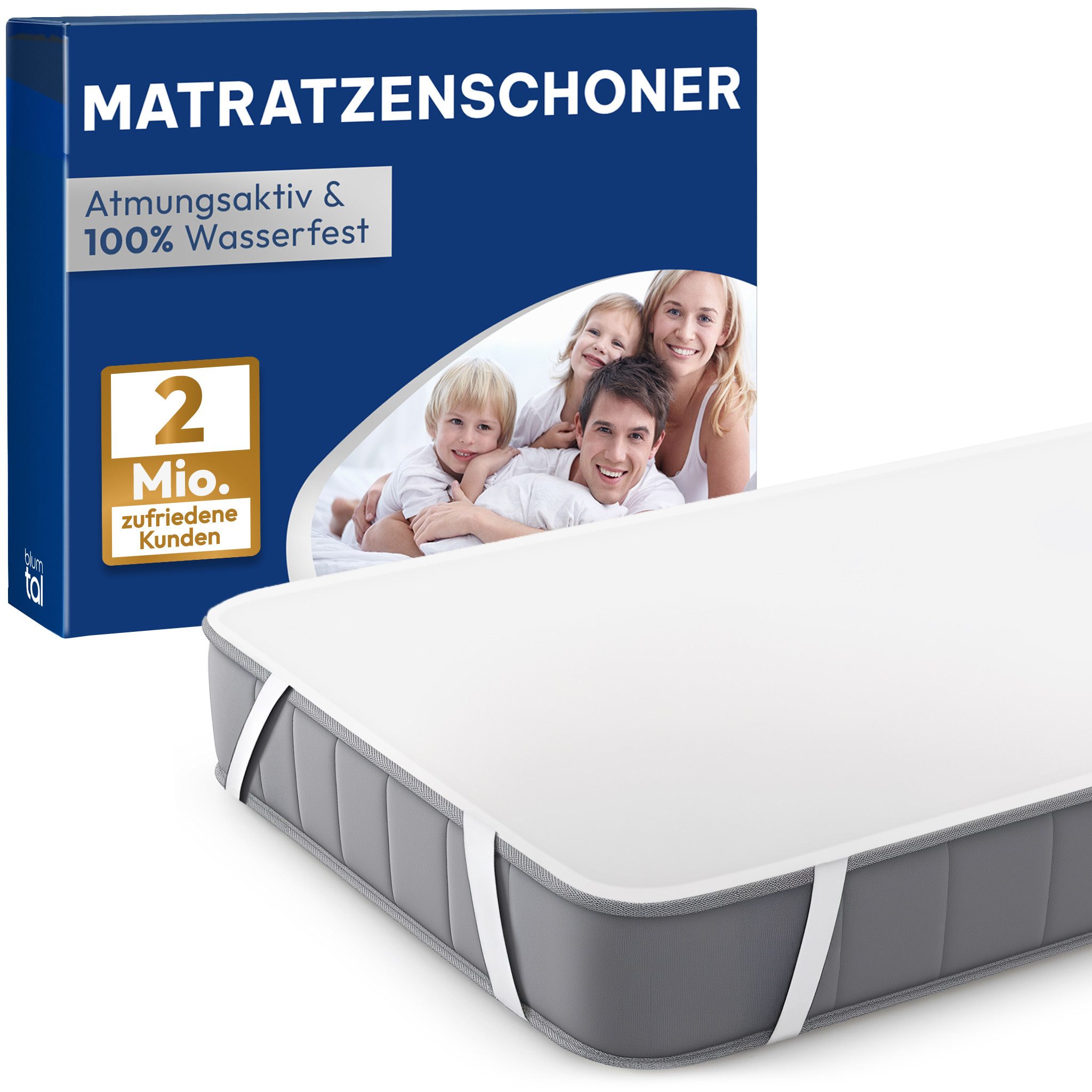 Matratzenschoner Wasserdichter - atmungsaktive Blumtal, ohne Knistern, Oeko günstig online kaufen