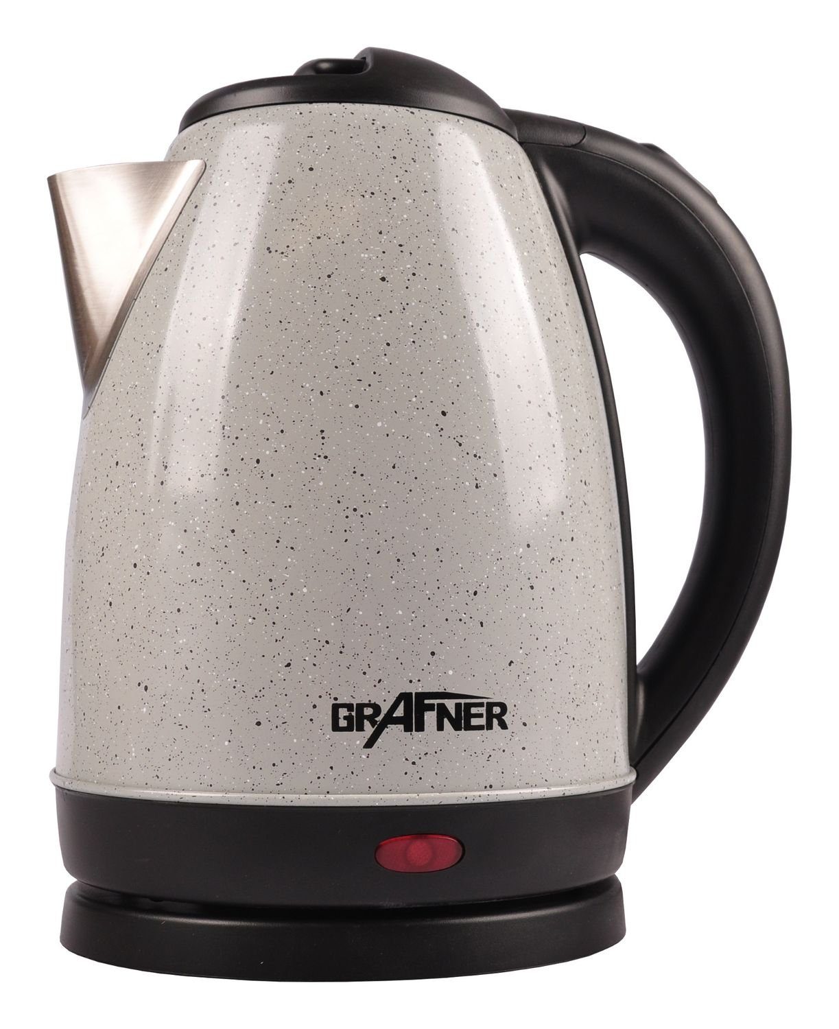 Grafner Елктрочайники Grafner Edelstahl-Wasserkocher 1,7L grau Wasserkessel Teekocher