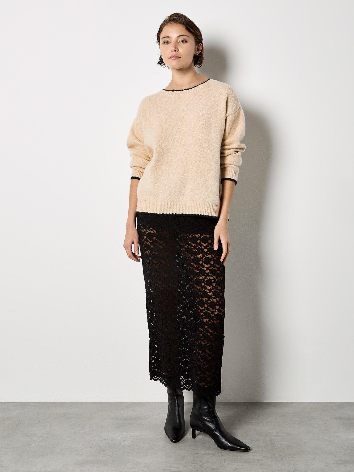 Apricot Strickpullover