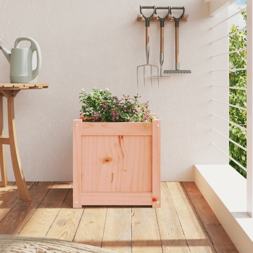 vidaXL Blumentopf Pflanzkübel 40x40x40 cm Massivholz günstig online kaufen