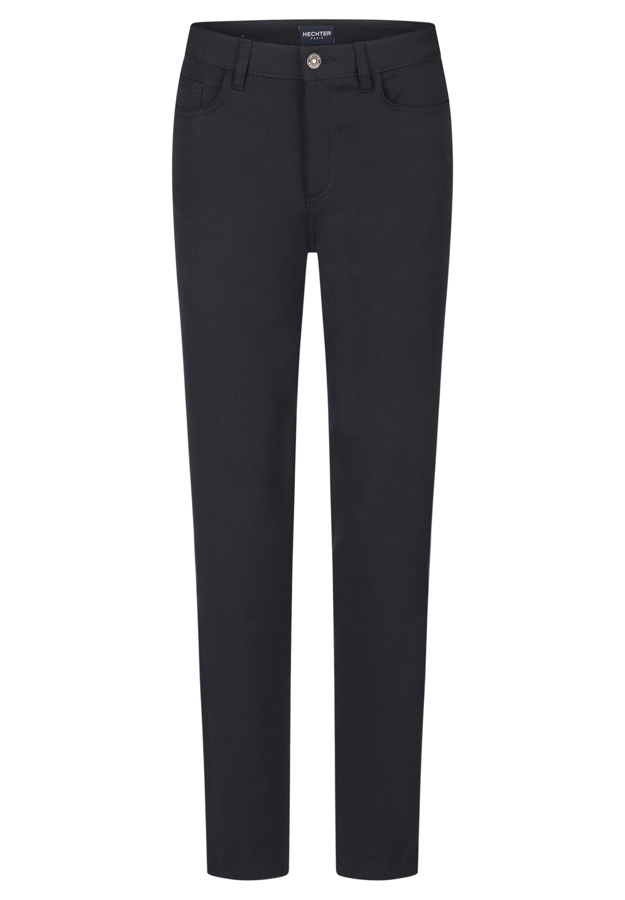 HECHTER PARIS Straight-Jeans HECHTER Paris CASUAL Damen-Stretch-Jeans Straight-Fit Marine