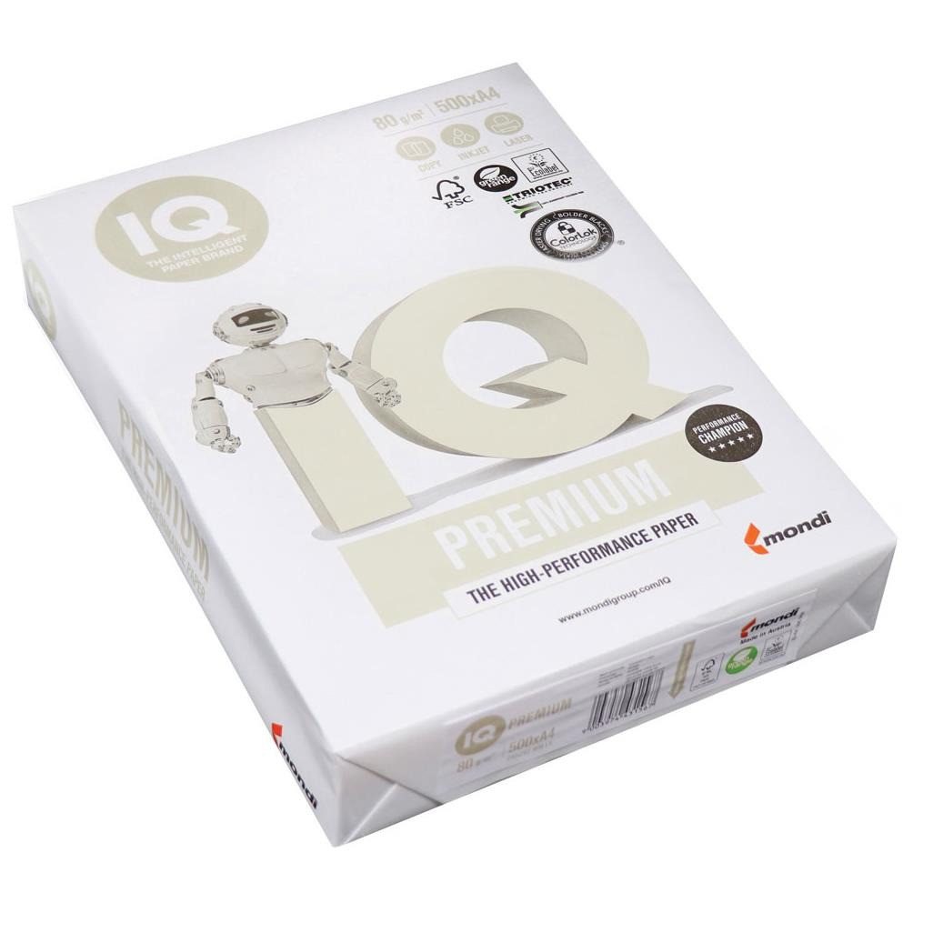 iQ Kopierpapier IQ Kopierpapier PREMIUM DIN A4 80 g/qm 500 Blatt