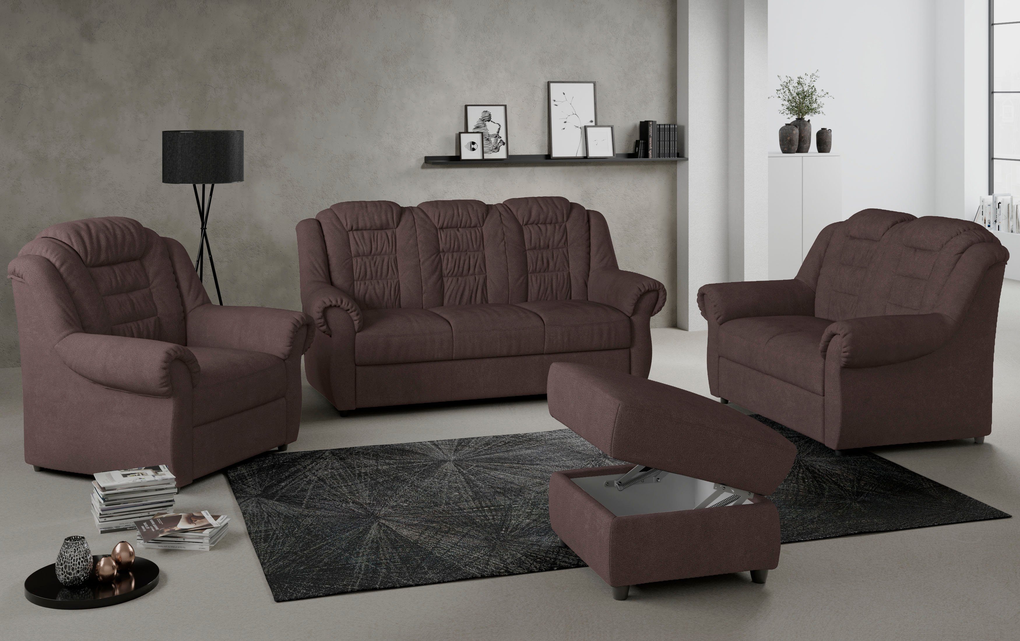 Home affaire 3-Sitzer Boston, Sofa mit günstig online kaufen