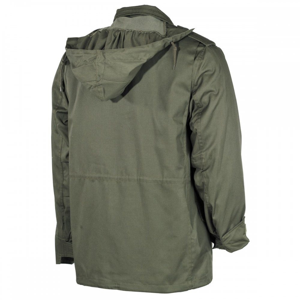 MFH Fieldjacket US Feldjacke M65, oliv, m. auskn. Steppfutter, Mod. - XXL ausknöpfbarem Steppfutter