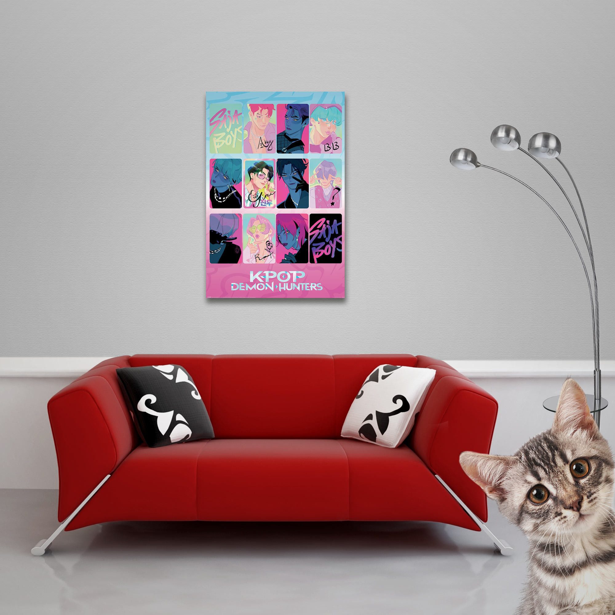 Poster K-Pop Demon Hunters - Light and Dark - Poster 61x91,5 cm günstig online kaufen