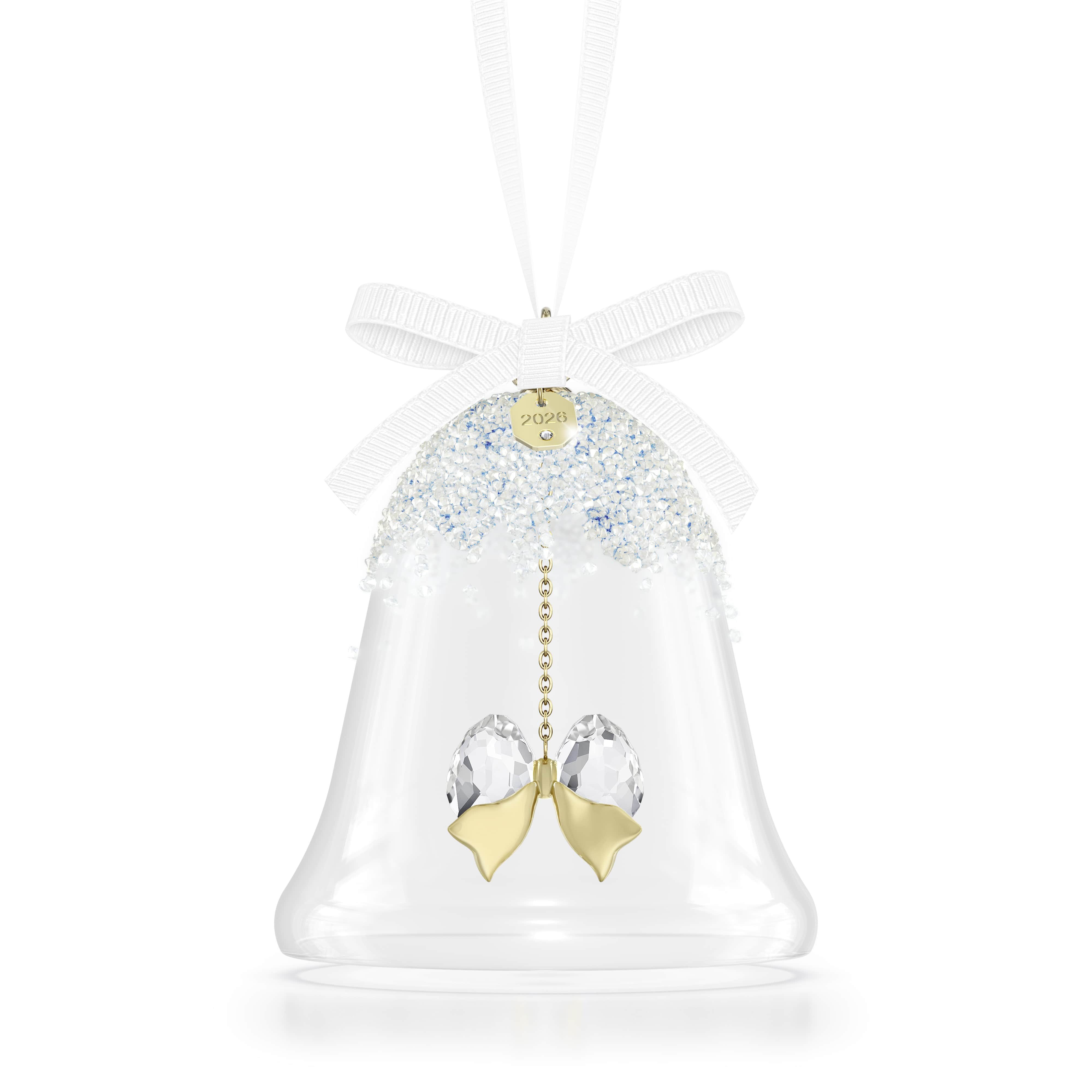 Swarovski Dekohänger Kristallfigur Sammelfigur Jahresausgabe Weihnachtsglocke (1 St), Swarovski® Kristall