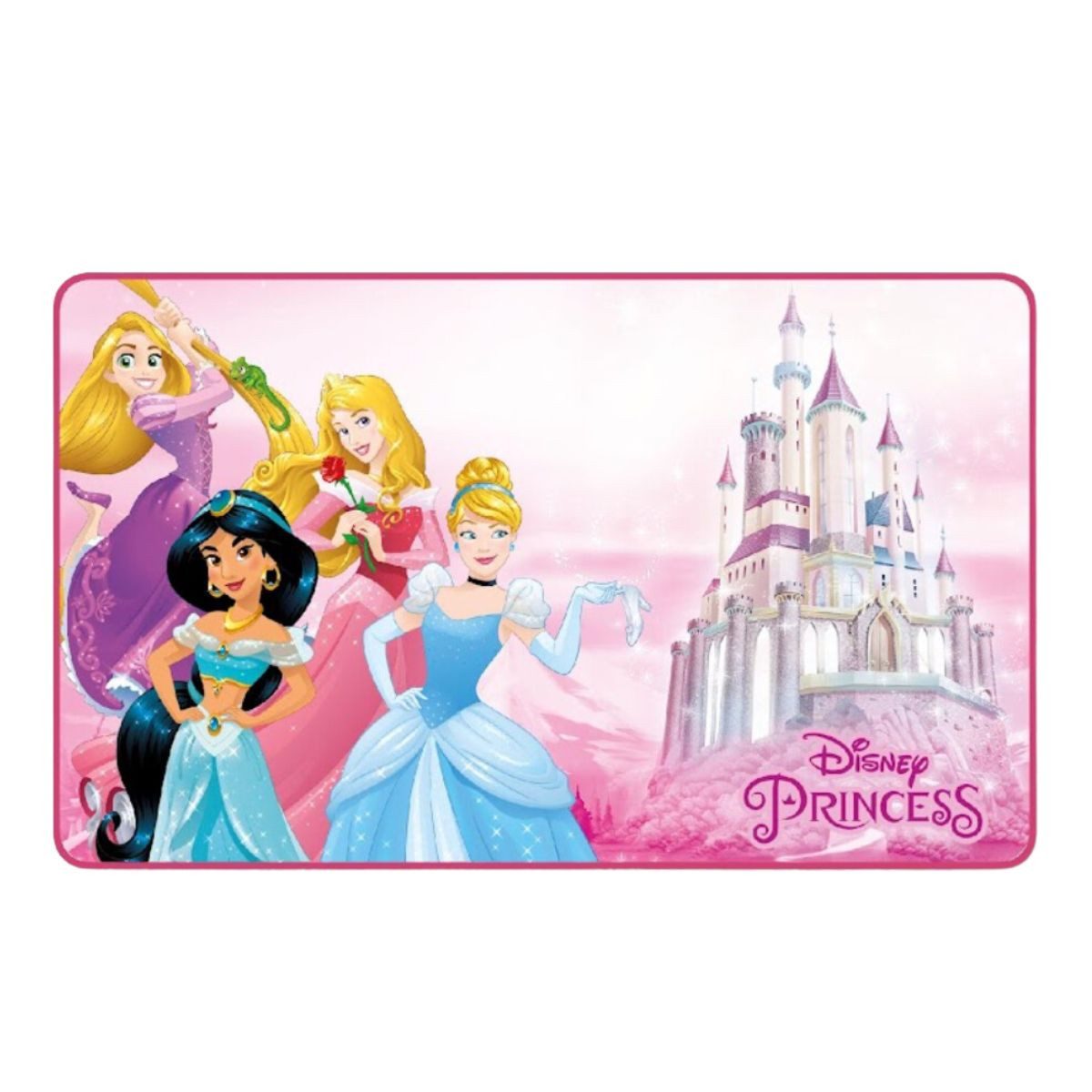 Disney Mauspad Princess Schaumstoff-Unterlage Weiche Matte und Mauspad, 45x75 cm