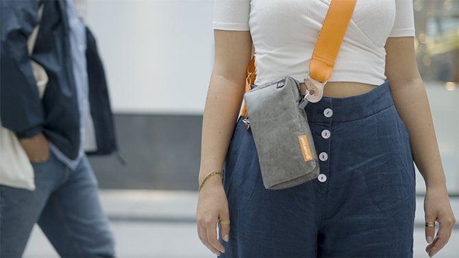 Bag to ULD praktischen Umhängetasche Bag, im Life Crossover Design Jettainer