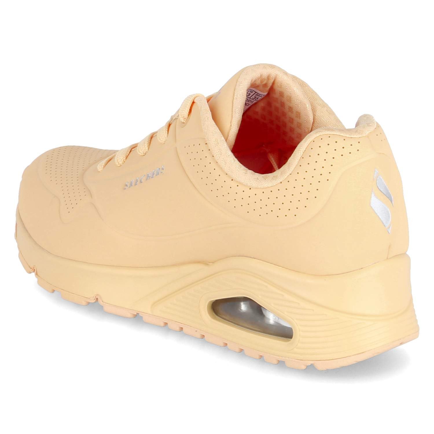 Skechers Skechers Sneaker Low 73690 ORYL Damen Synthetik orange Schnürschuh – Bild 3 von 5