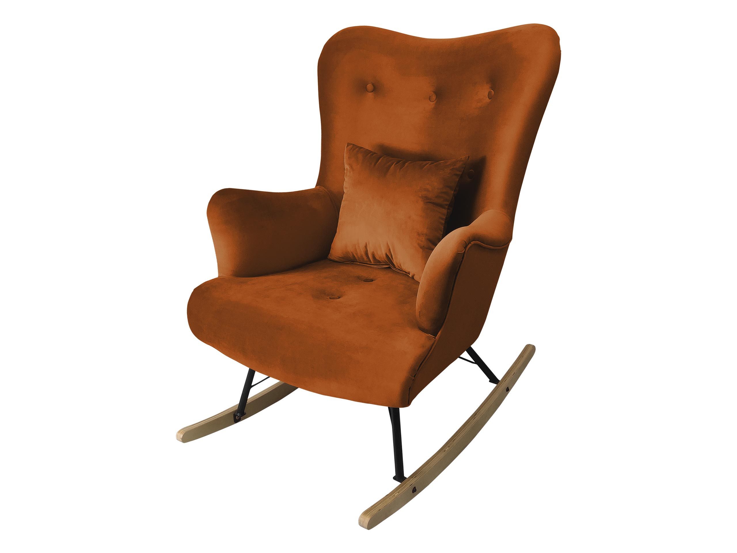 MIRJAN24 Sessel Skand (mit Wellenfeder), mit Kissen, Freistehender, skandinavischen Stil