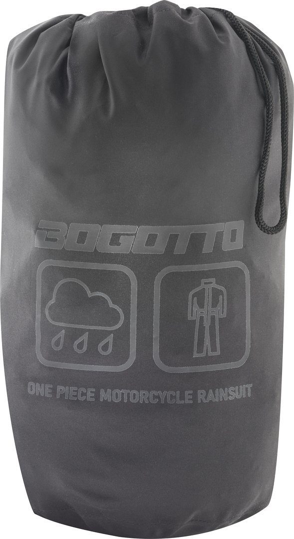 Bogotto Motorradkombi Rain 1-Teiler Motorrad Regenkombi Wasserdicht reflektierende reißverschluss