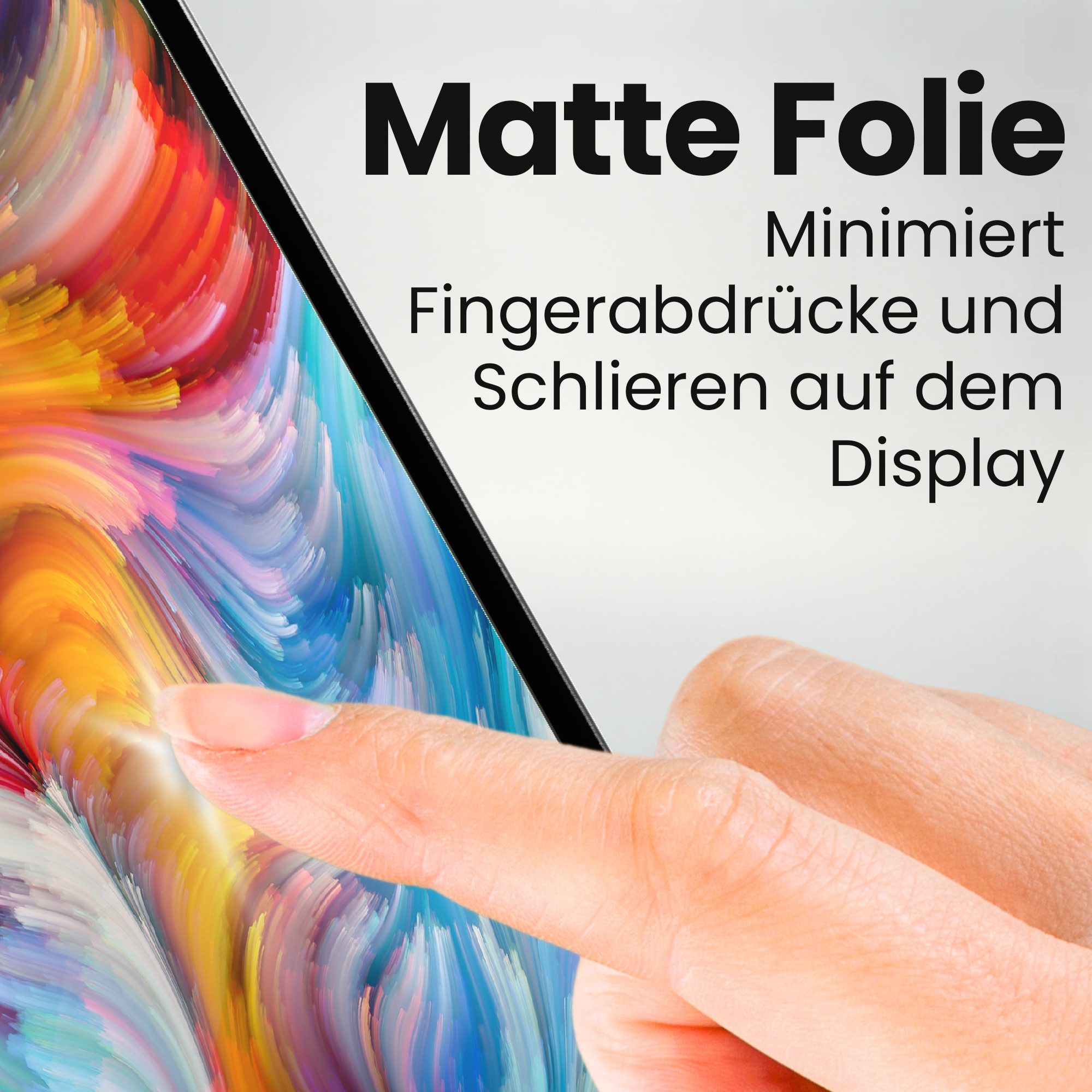 atFoliX Schutzfolie für Lowrance Eagle 5, Entspiegelnd und stoßdämpfend