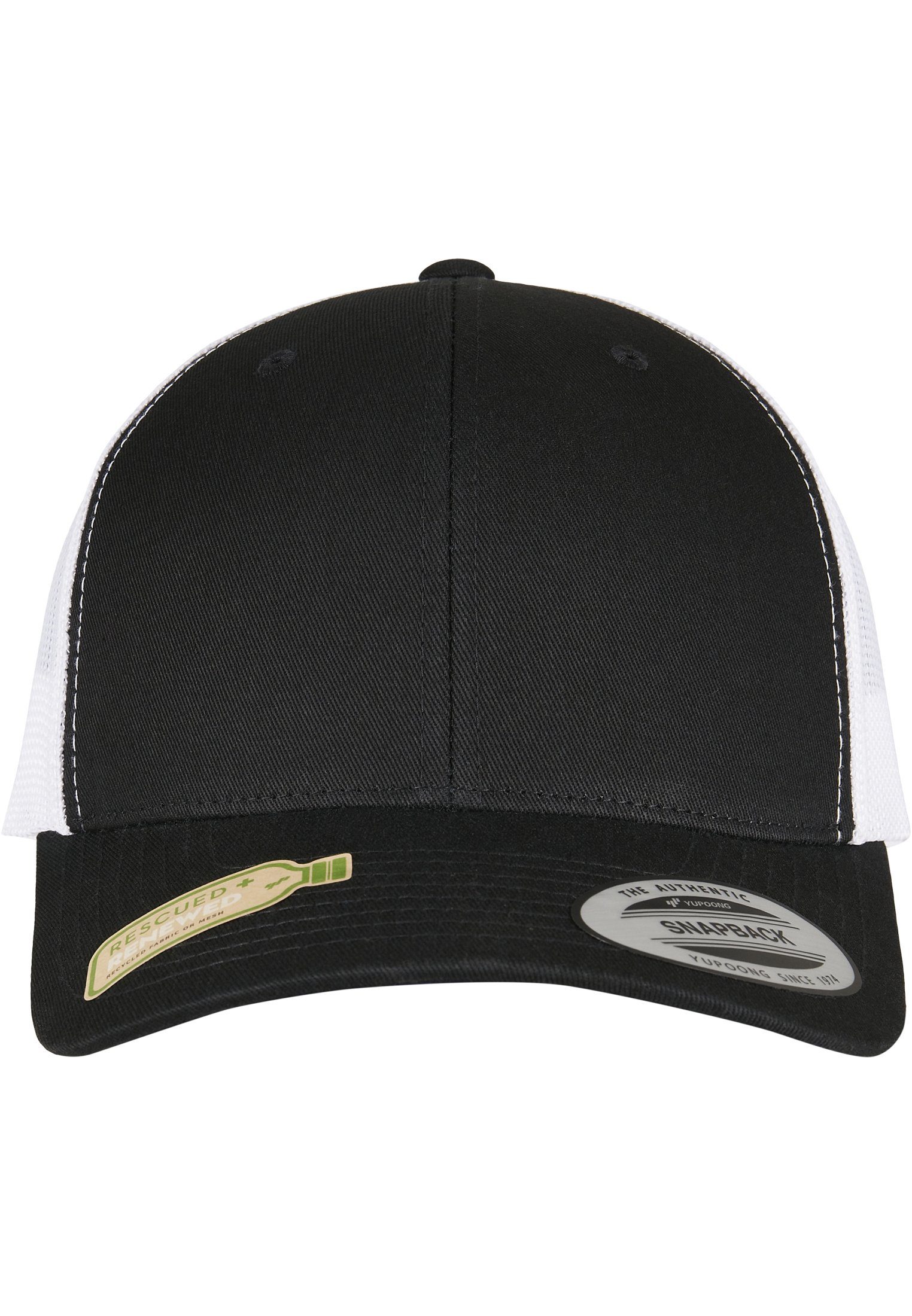 Flex Flexfit CAP Cap RETRO CLASSICS 2-TONE YP RECYCLED TRUCKER Caps balck/white