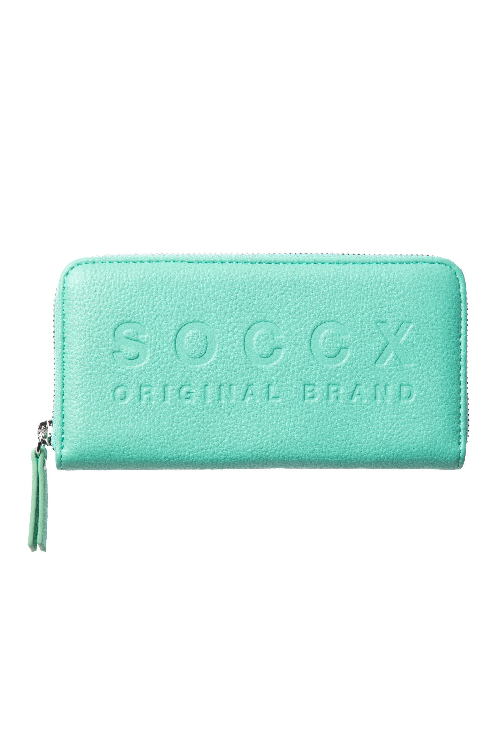 SOCCX Geldbörse, Logo-Prägung