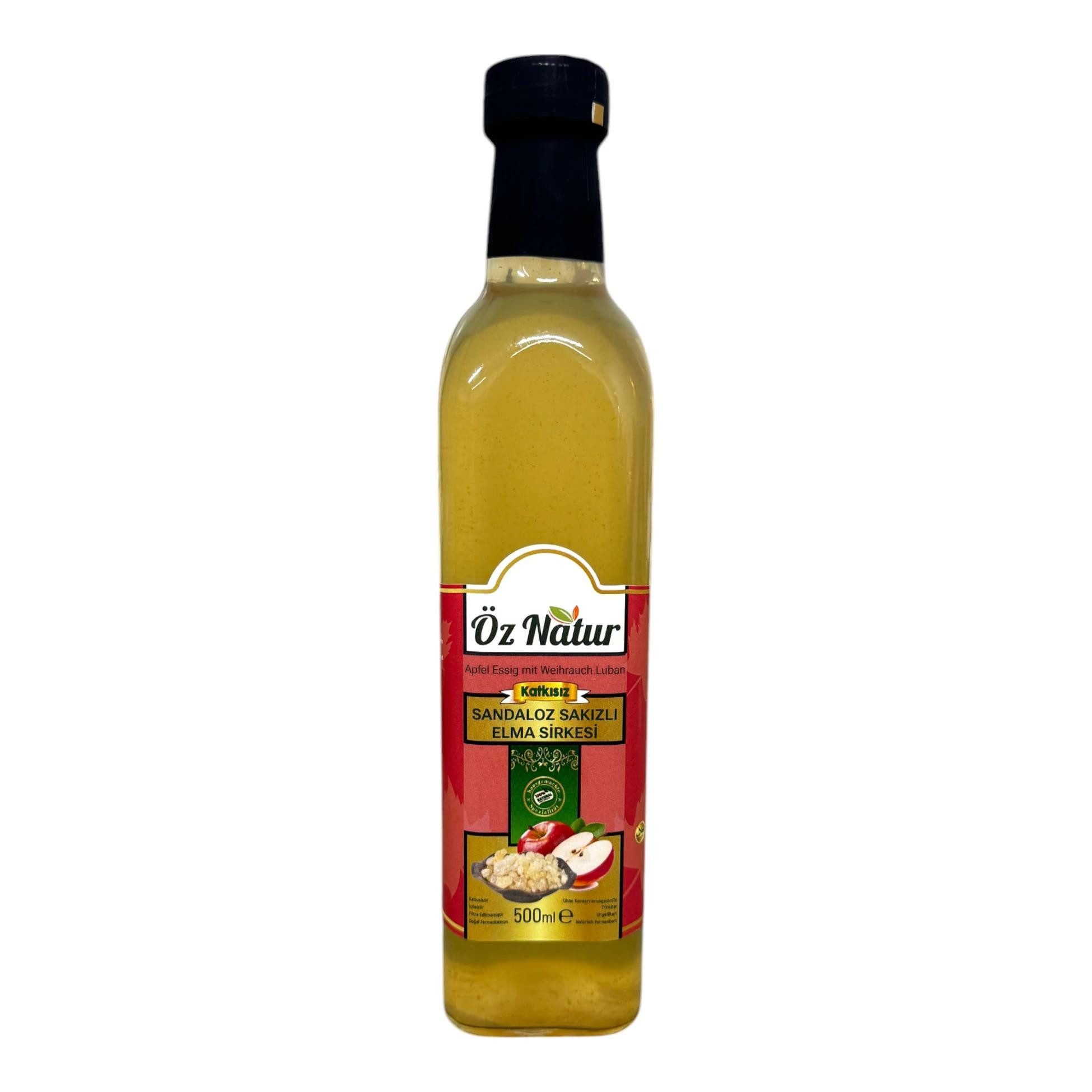 Öz Natur Essig, Apfelessig mit Weihrauch Luban 500ml