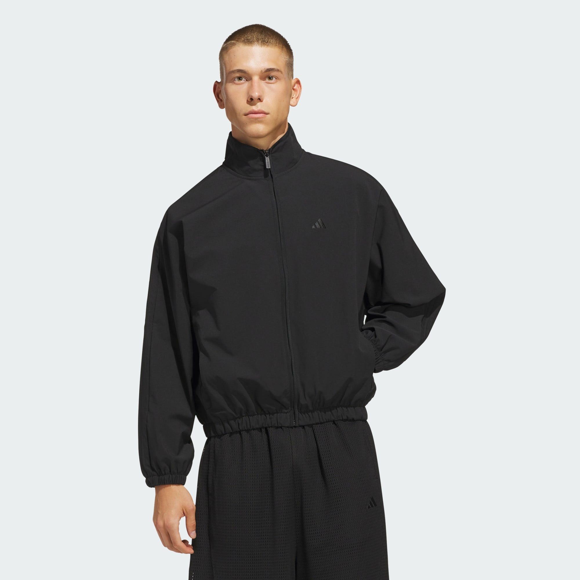 adidas Performance Trainingsjacke ADIDAS BASKETBALL TRACK TOP, WEBMATERIAL (1-St)