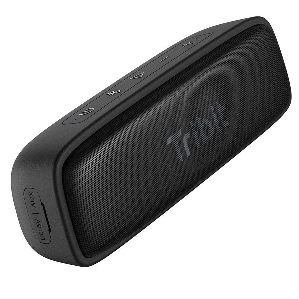 Tribit XSound 5.0, Musikbox Bluetooth, kabellose mit 10.0 12 (Bluetooth, Stereo-Kopplung A2DP W, Bass Wasserdicht, Surf Bluetooth – langlebig) Kabellose IPX7 lautem Bluetooth-Lautsprecher W