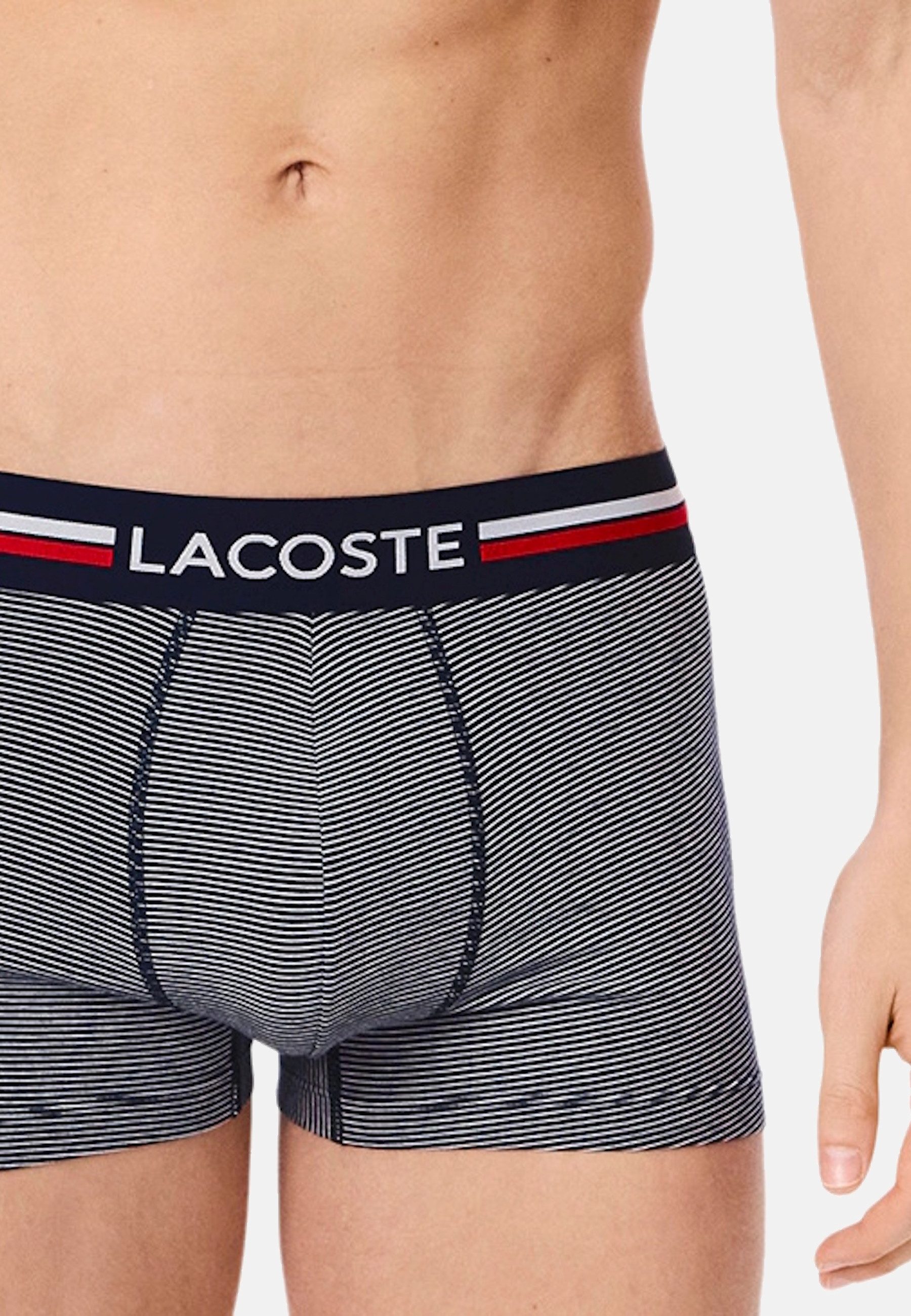 Lacoste Boxershorts Boxershorts Unterhosen 3-Pack (3-St)