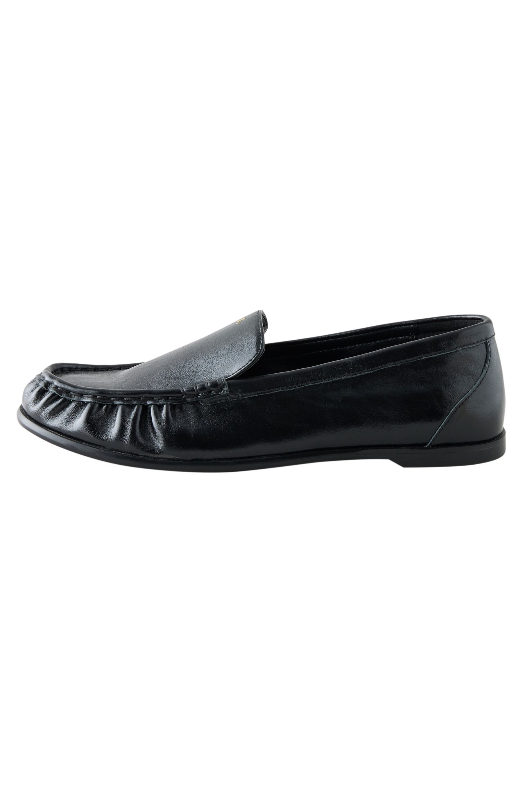 Next Forever Comfort® Leder-Loafer, runde Zehenpartie Loafer (1-tlg)