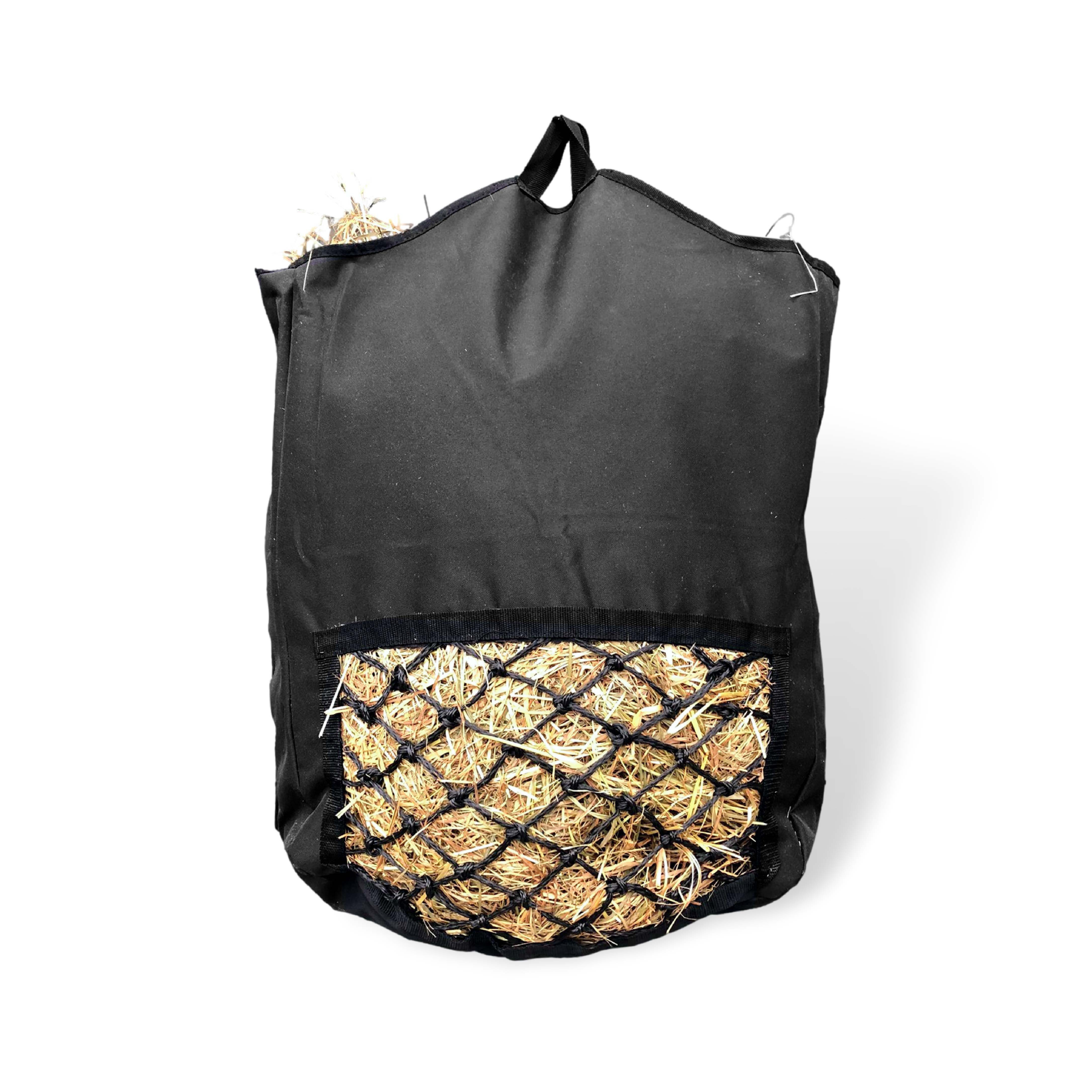 Pferdelinis Heunetz Heusack für Pferde, Heunetz 5 kg Füllgewicht & Maschenweite 5x5cm, 100 cm Breite, 160 cm Длина & Füllgewicht von 4-5 kg
