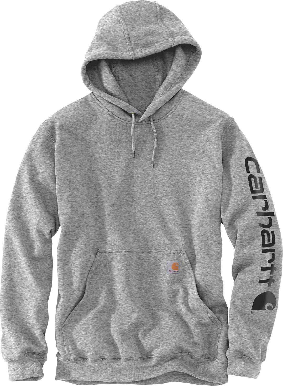 K288 Kapuzensweatshirt hellgrau Carhartt