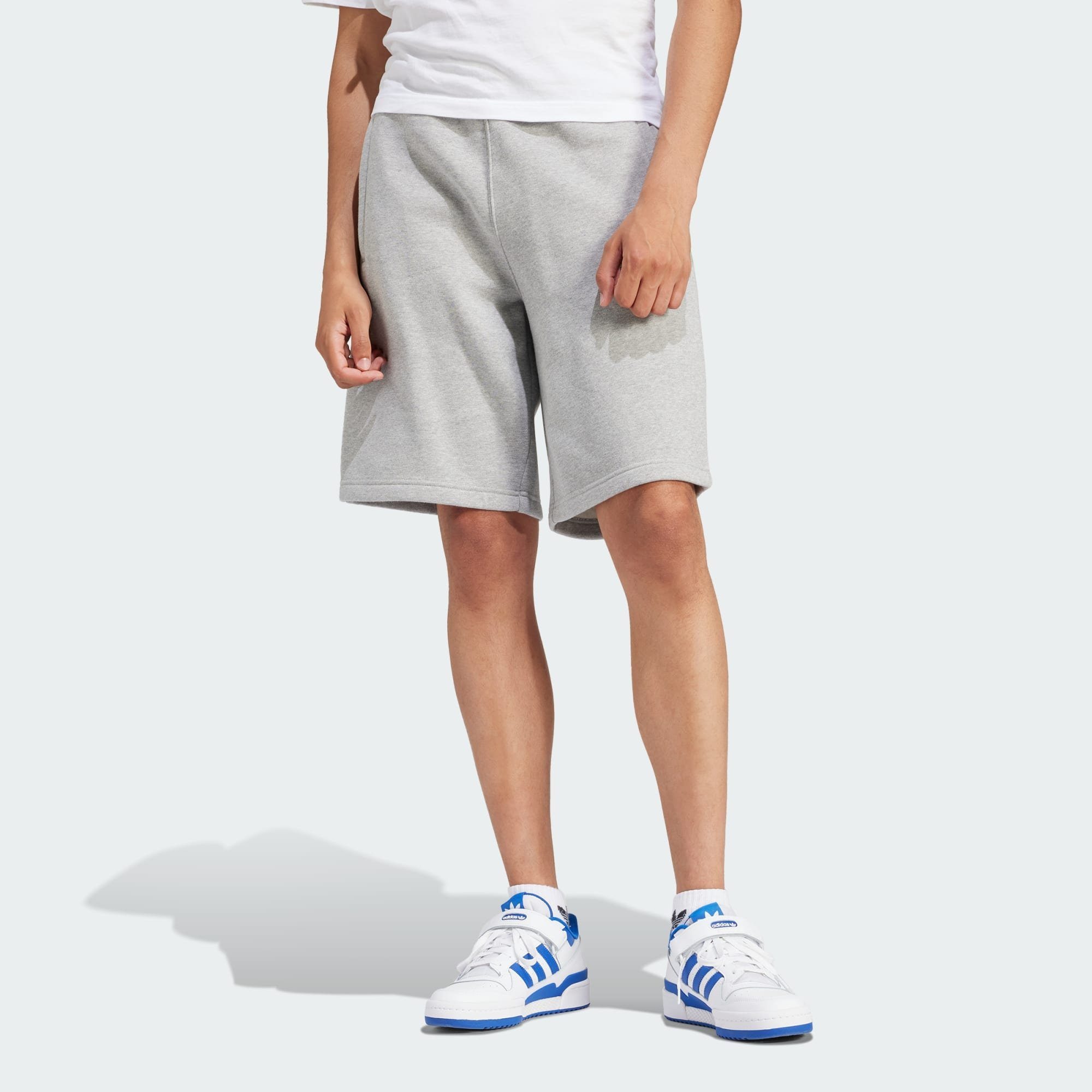 adidas Originals Shorts TREFOIL ESSENTIALS SHORTS Medium Grey Heather