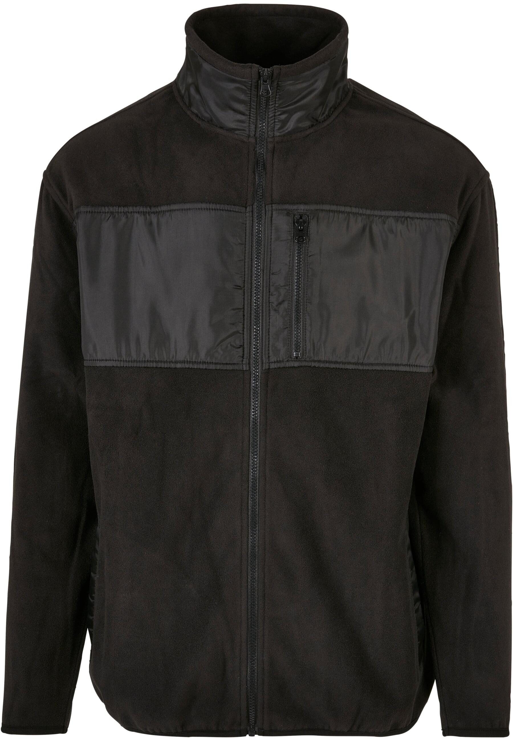 URBAN CLASSICS Fleecejacke Urban Classics Herren Patched Micro Fleece Jacket (1-St)