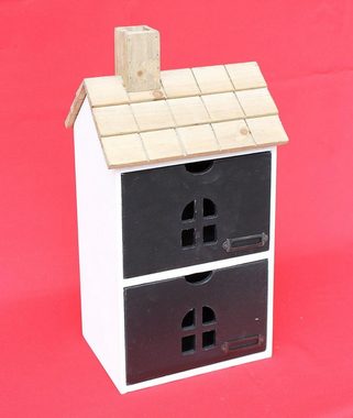 DanDiBo Aufbewahrungsbox Schreibtisch Organizer Holz Aufbewahrungsbox 14B407 Minikommode mit Schubladen Schubladenbox Haus
