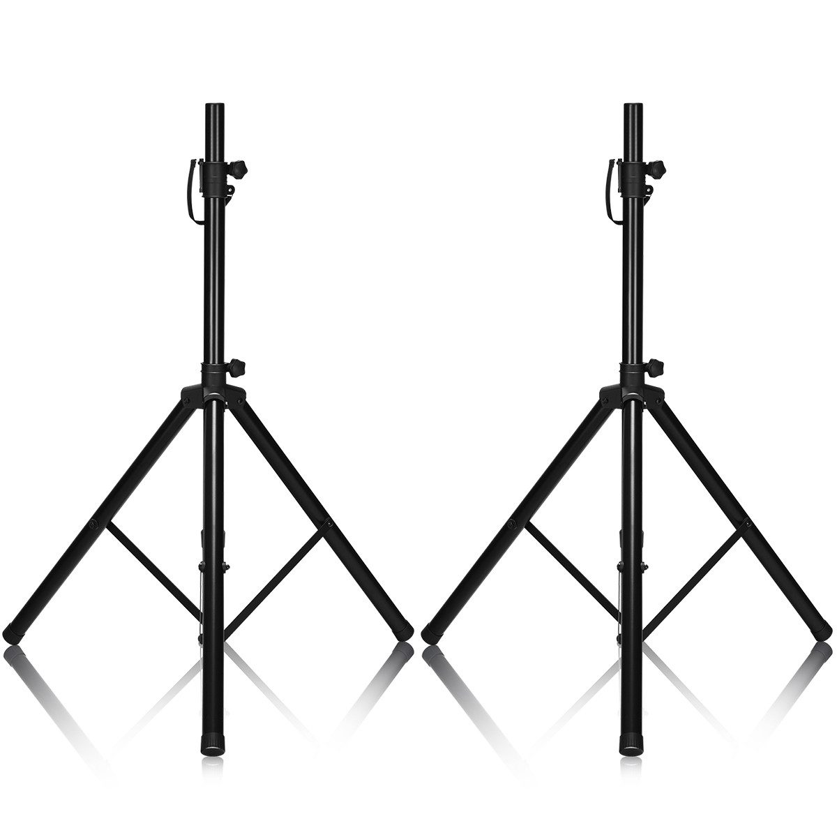 COSTWAY Lautsprecherständer, (2-tlg., 97-183cm höhenverstellbar, bis 50kg)