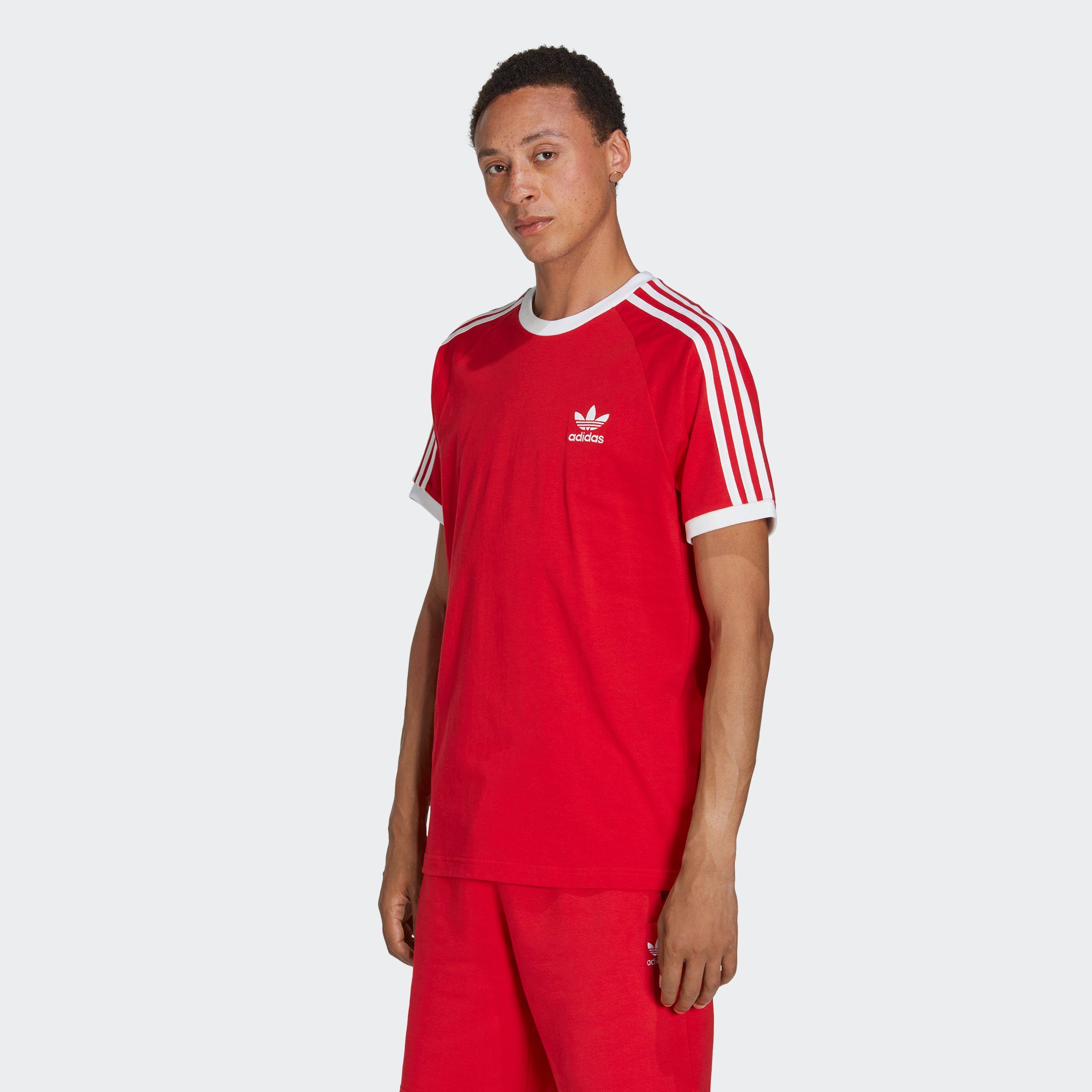 adidas Originals T-Shirt 3-STRIPES TEE Better Scarlet