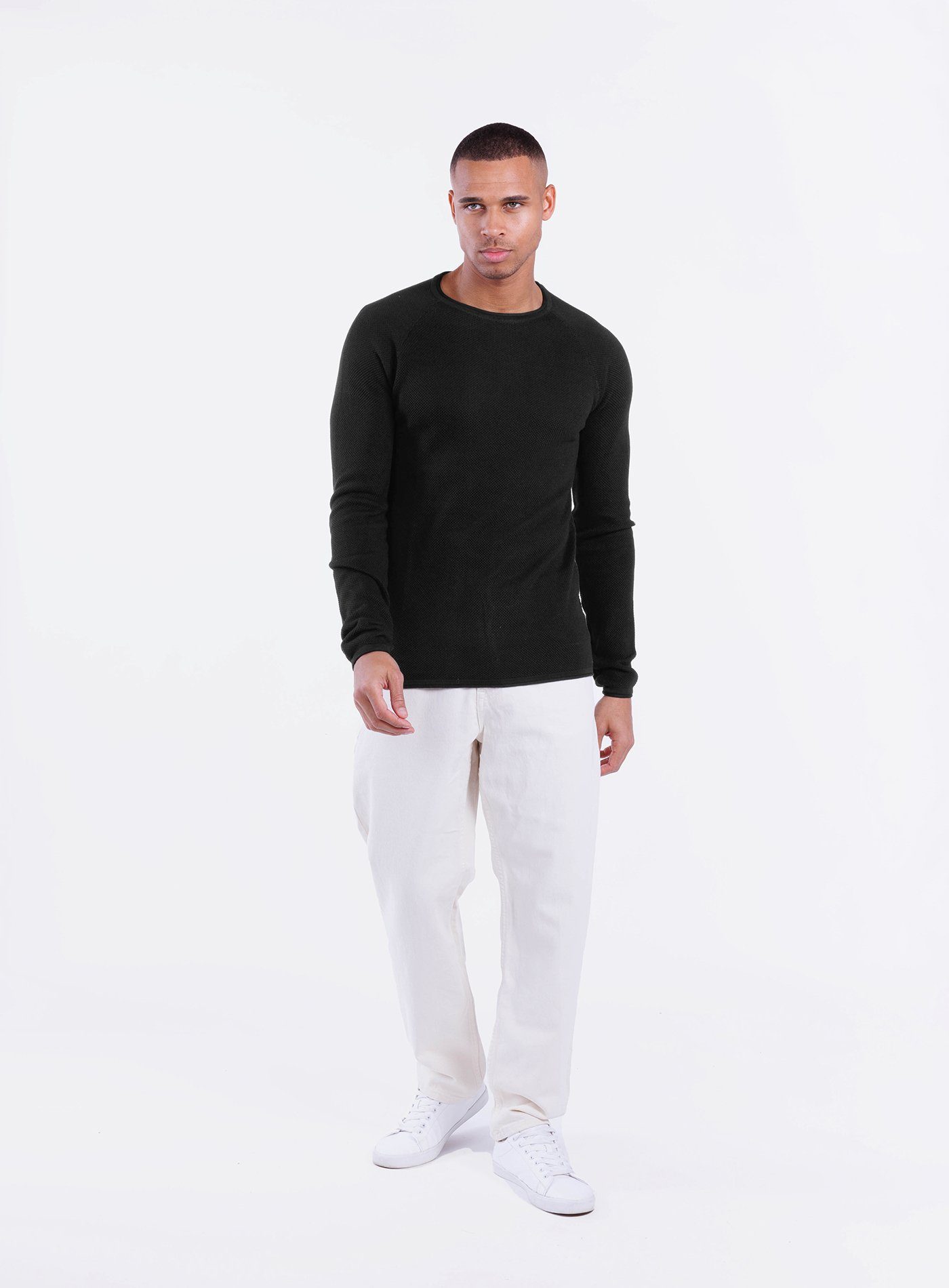 Key Largo Rundhalspullover MST THOMAS round neck (1-tlg) günstig online kaufen