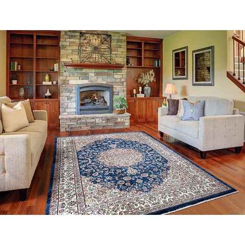 Orientteppich SHIRAZ 2156A, TEPPIA, rechteckig, Höhe: 8 mm, Wohnzimmerteppich teppichläufer flur rutschfest