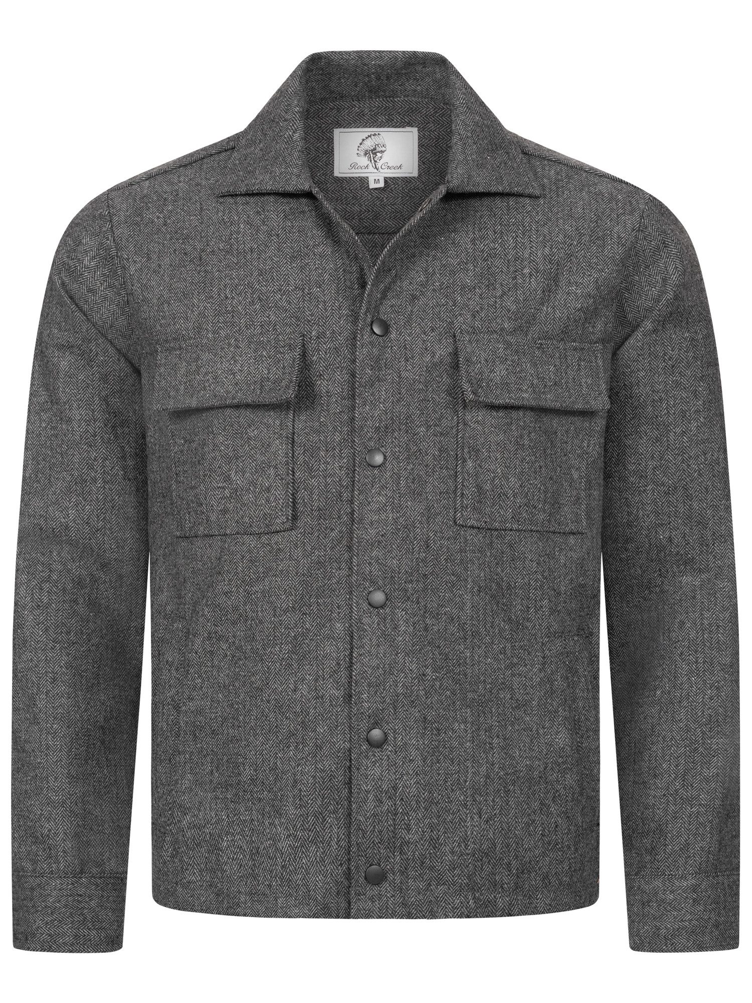 Flanellhemd Herren Hemd Übergangsjacke H-371