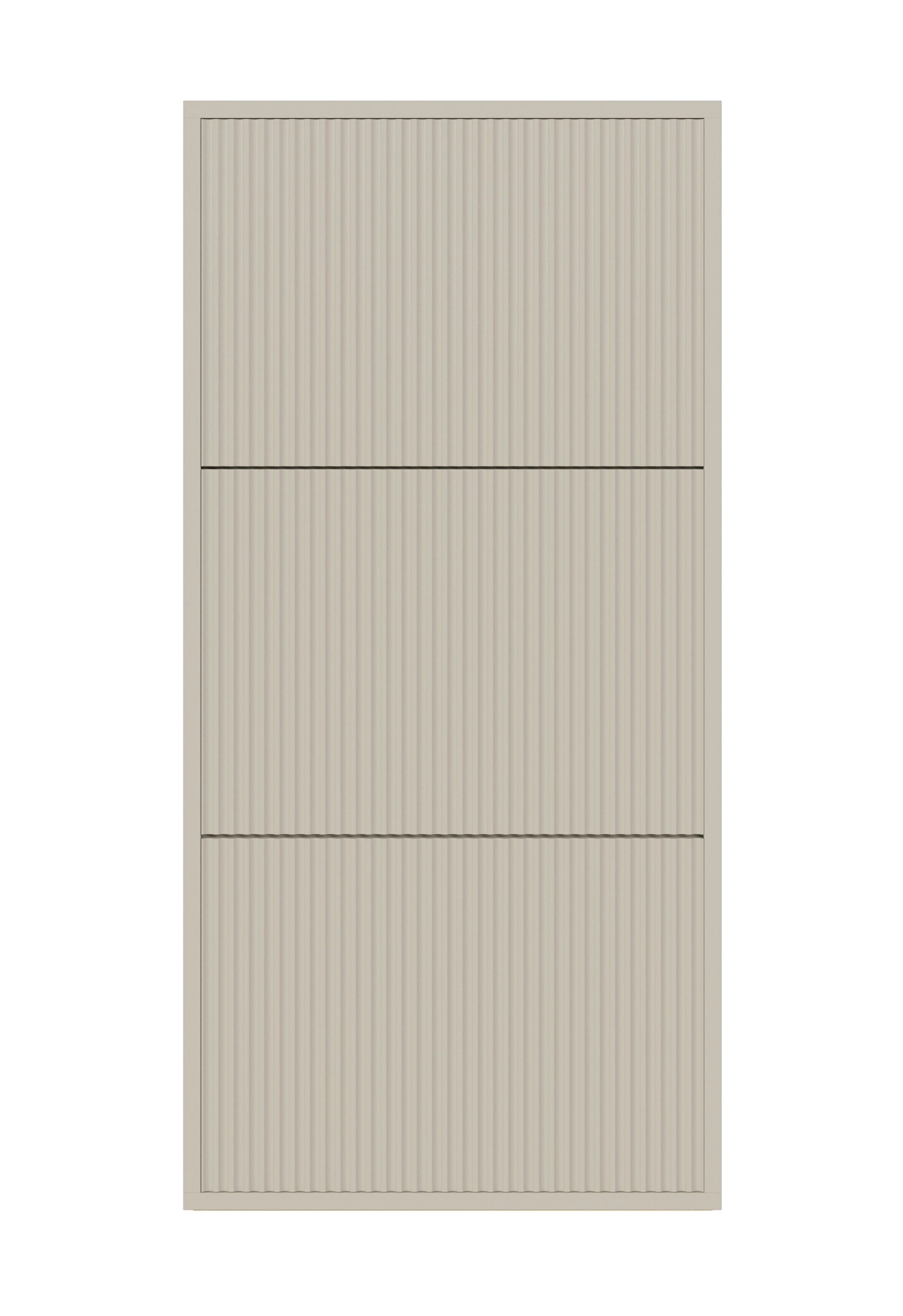 Selsey Hängeschuhschrank VELDIO Wand-Schuhkipper mit 3 Klappen, 50 cm breite – Bild 4 von 5