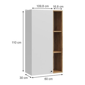 Vicco Hängeschrank Wandschrank ANTEO Weiß/Oak