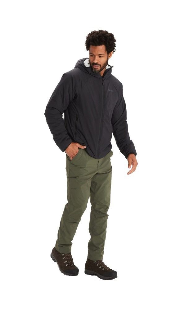 Marmot Funktionsjacke Isolationsjacke Novus Hoody (atmungsaktiv, wasserabweisend, PFC-frei)