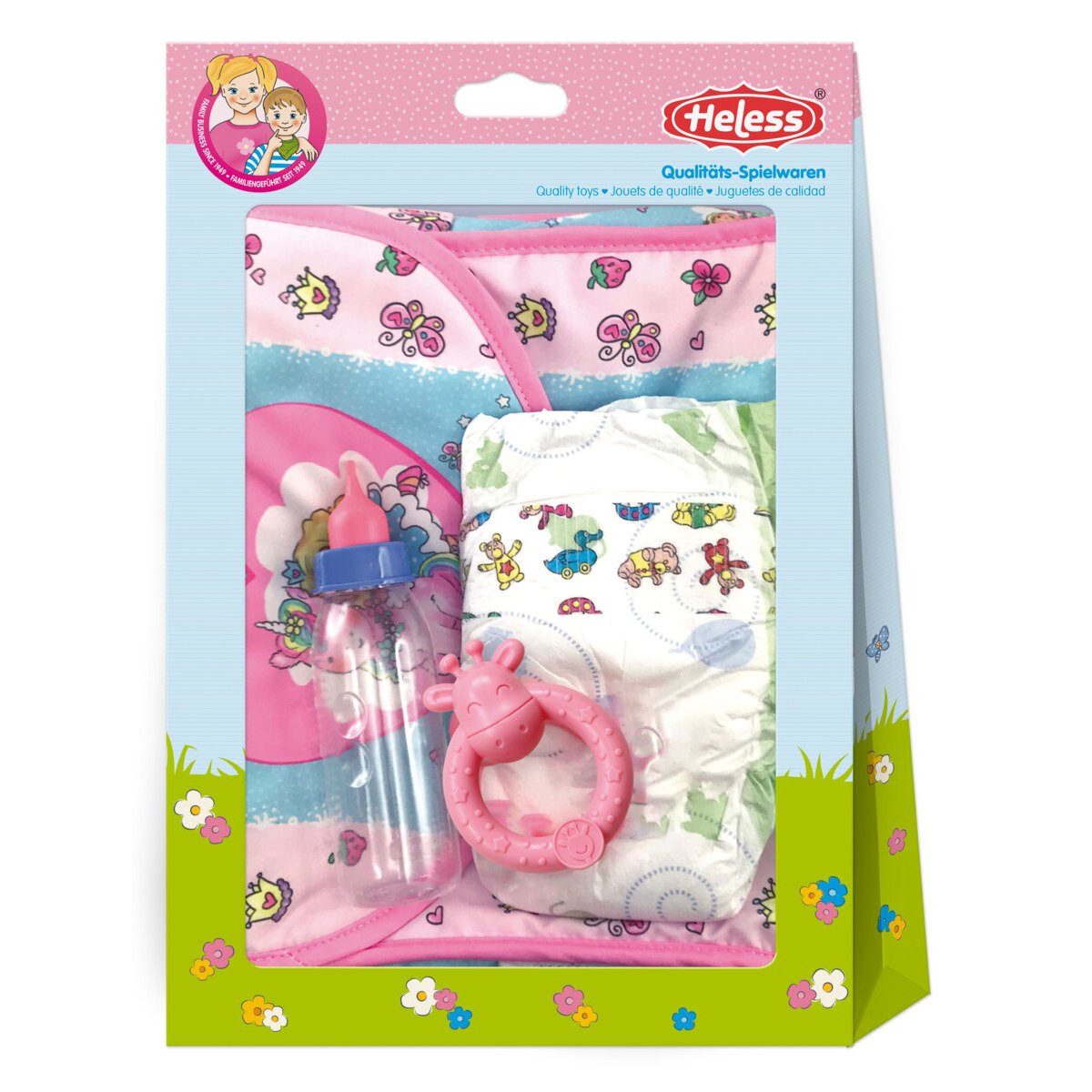 Widmann S.r.l. Puppen Wickeltasche Wickeltasche Einhorn Emil und Fee Emma