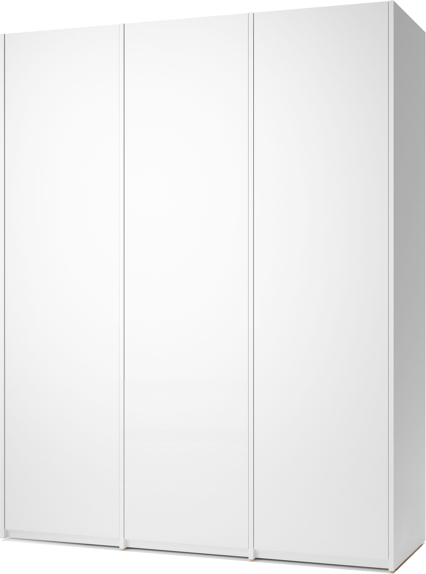 Müller SMALL LIVING Kleiderschrank Modular Plus Variante 3 weiß | weiß