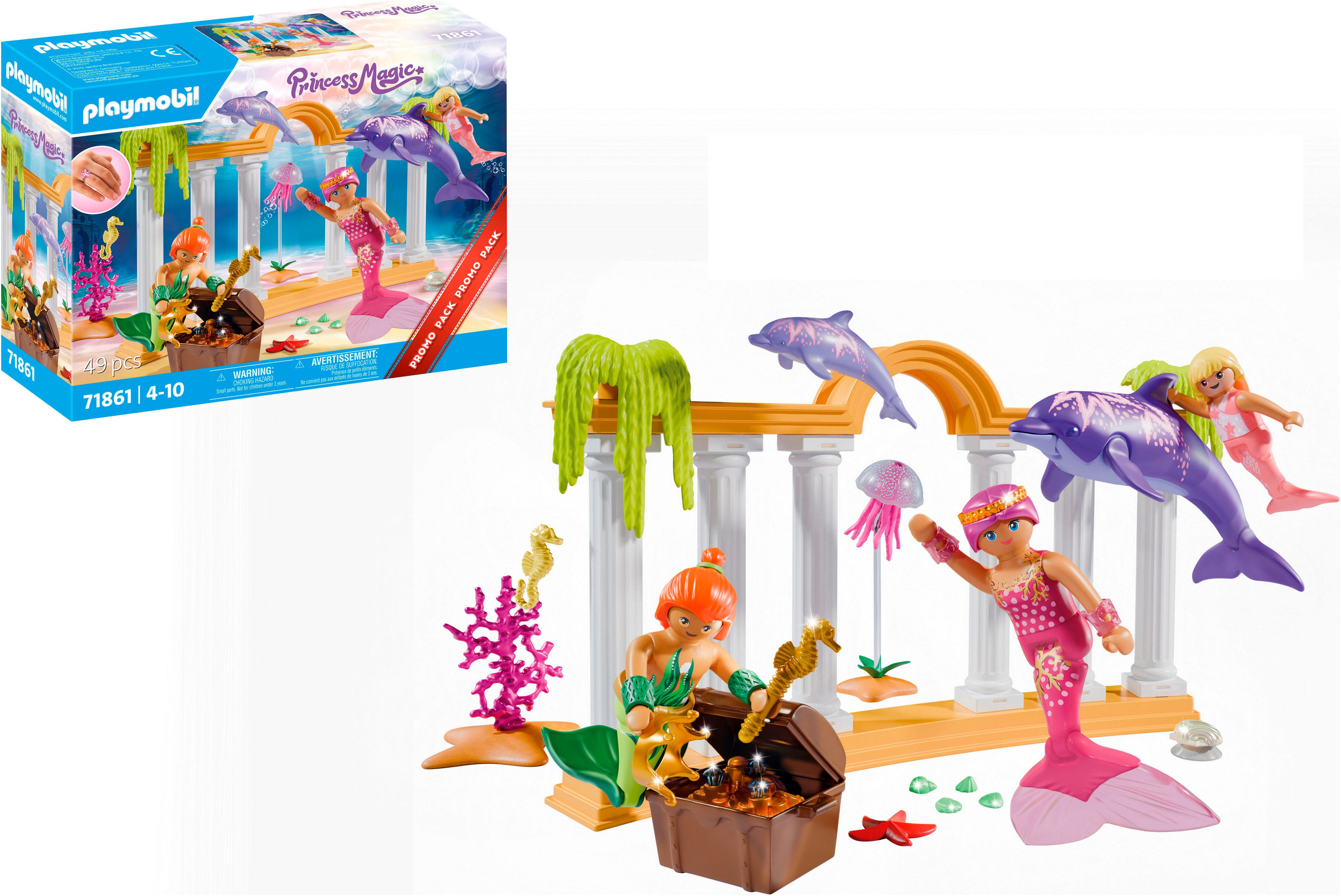 Playmobil® Meerjungfrauen-Schatz mit Delfinen (71861), Princess Magic Konst günstig online kaufen
